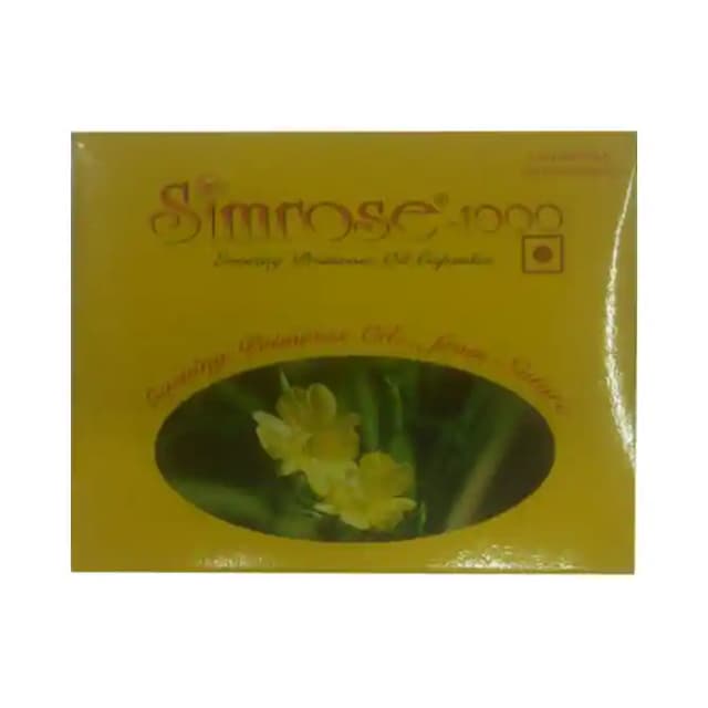 Simrose 1000 Soft Gelatin (1 Strip Of 10 soft gelatin capsules)