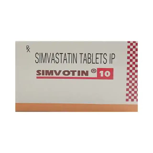 Simvotin 10 (10 tablets in 1 strip)
