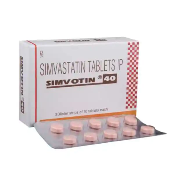 Simvotin 40 (10 tablets in 1 strip)
