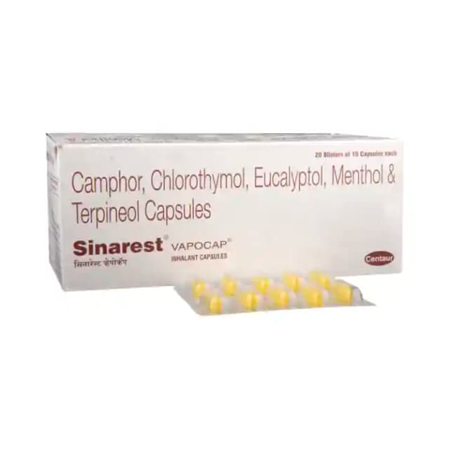Sinarest Vapocap (10 Capsules in 1 strip)