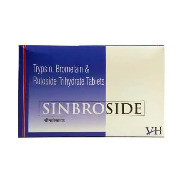 Sinbroside (10 tablets in 1 strip)