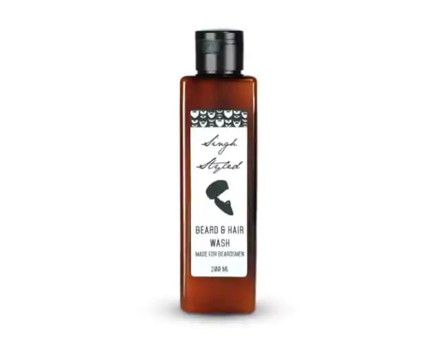 Singh Styled Beard & Hair Wash (1 Bottle of 200 ml Liquid)