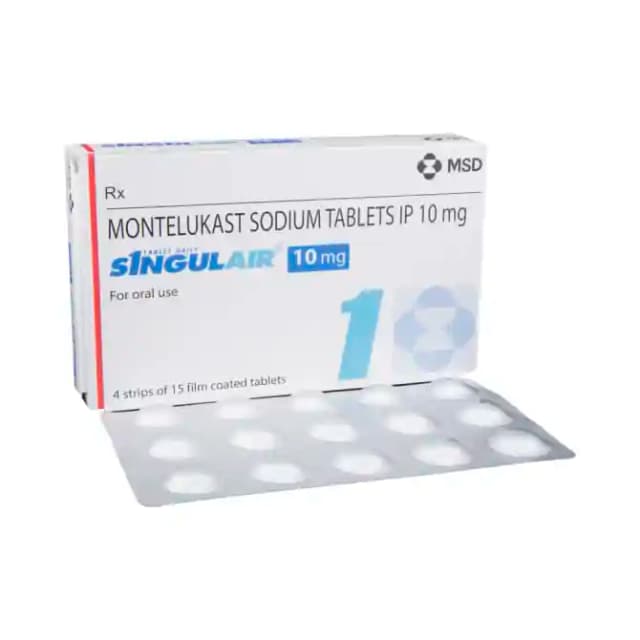 Singulair 10mg (15 tablets in 1 strip)