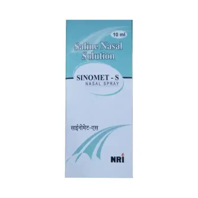 Sinomet S Nasal Spray (1 Bottle of 10 ml Nasal Spray)