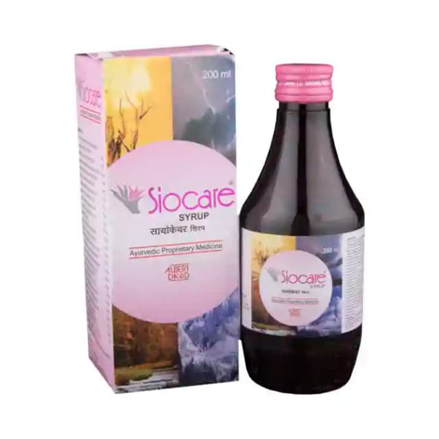 Siocare Syrup (1 Bottle of 200 ml Syrup)
