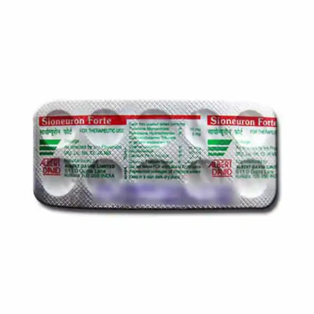 Sioneuron Forte (1 Strip Of 10 tablets)