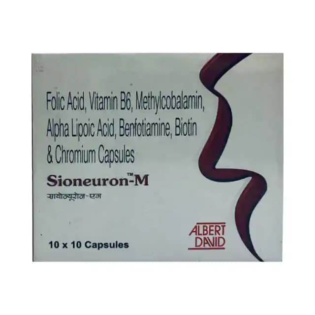 Sioneuron M (10 Capsules in 1 strip)