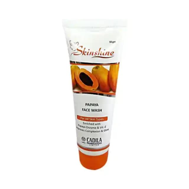 Skinshine Papaya Face Wash (1 Tube Of 50 gm Face Wash)