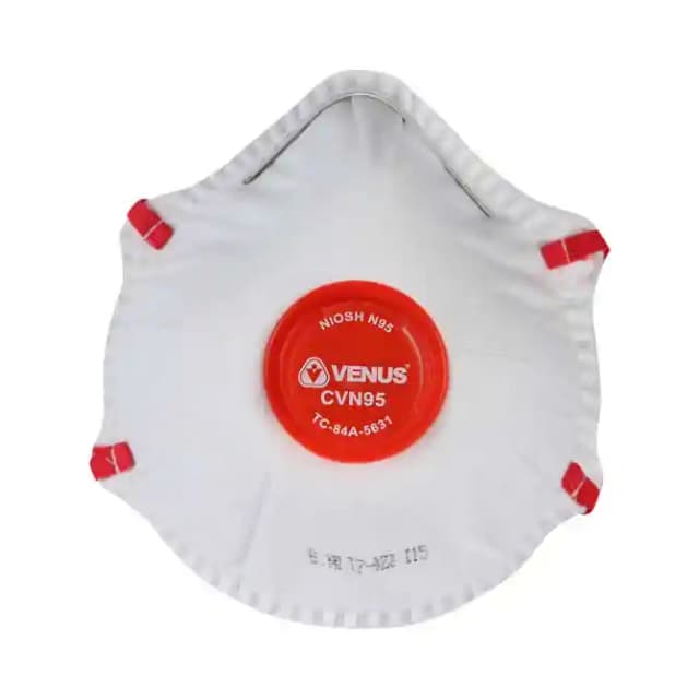 Smart Air Filters N95 Mask with Valve (1 Packet Of 1 Mask)