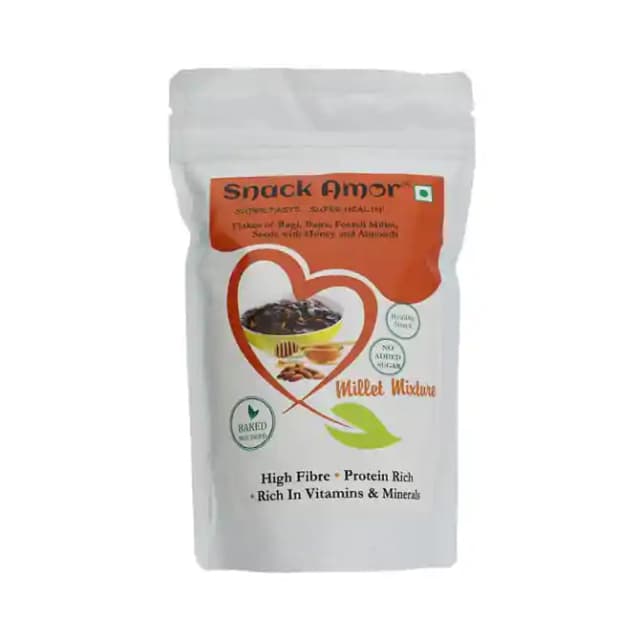 Snack Amor Millet Mixture (1 Packet Of 100 gm Snacks)