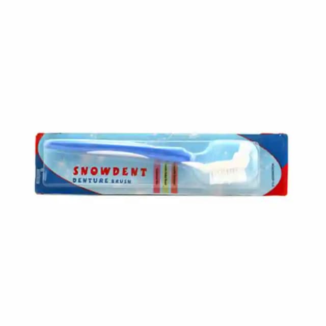 Snowdent Denture Brush (1 Packet Of 1 Dental Brush)