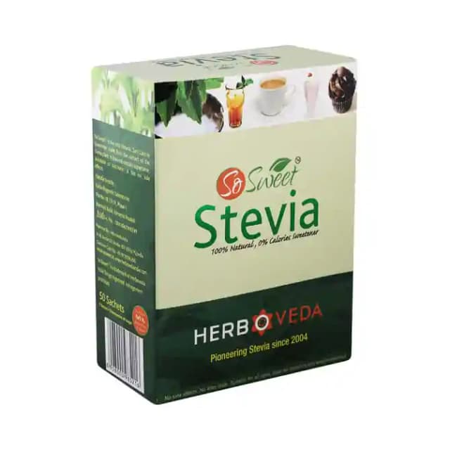 So Sweet Stevia Sachet (1 Box Of 50 Sachets)