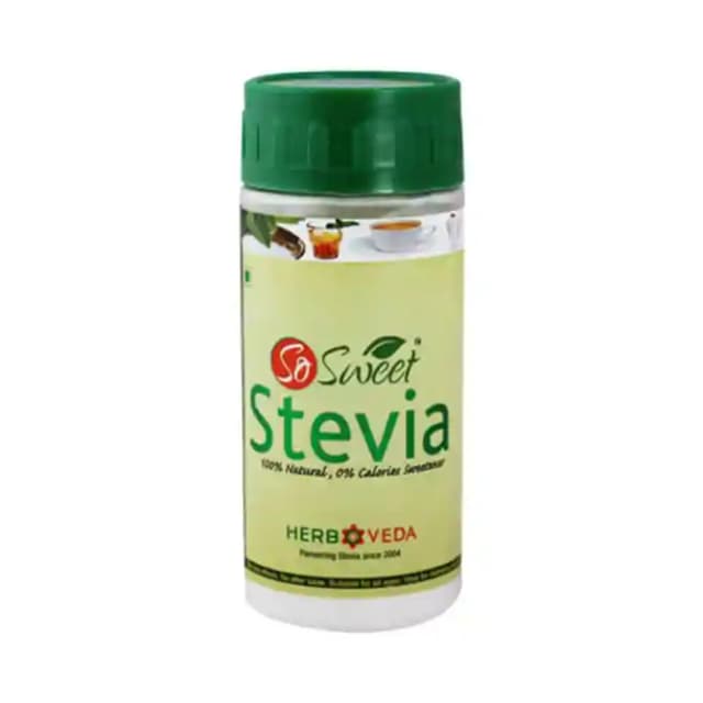 So Sweet Stevia Spoonable (1 Bottle of 100 gm Powder)