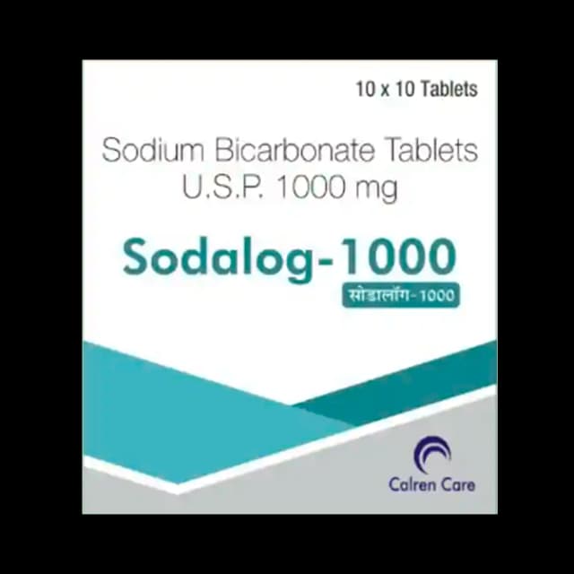 Sodalog 1000mg (1 Packet Of 10 tablets)