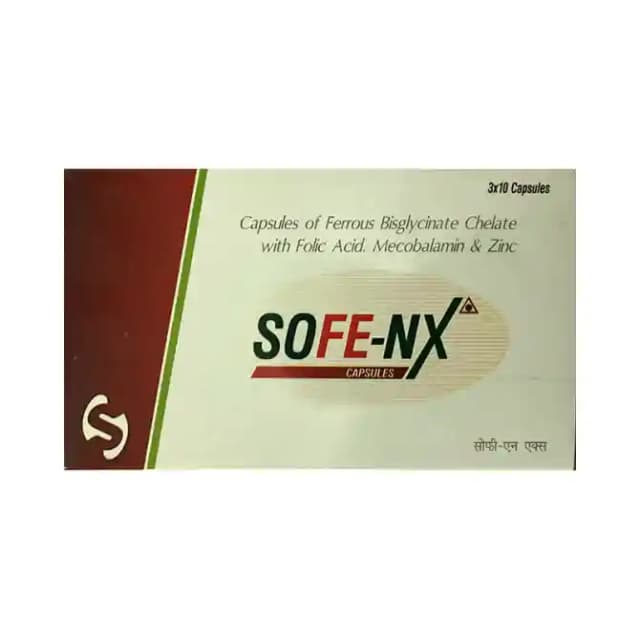 Sofe NX (1 Strip Of 10 capsules)