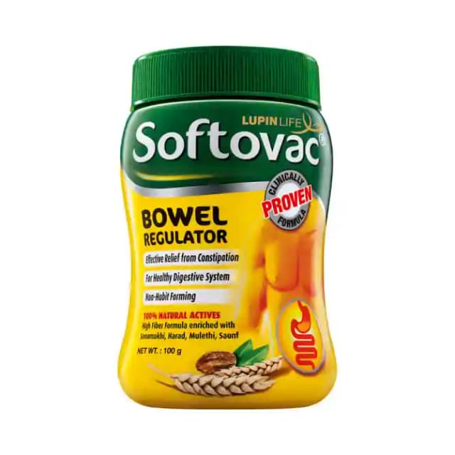 Softovac Bowel Regulator Powder (1 Jar Of 100 gm Powder)