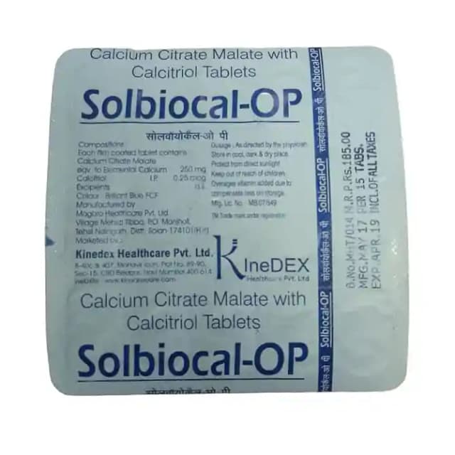 Solbiocal OP (1 Strip Of 15 tablets)