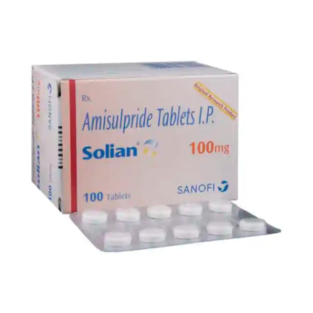 Solian 100mg (10 tablets in 1 strip)