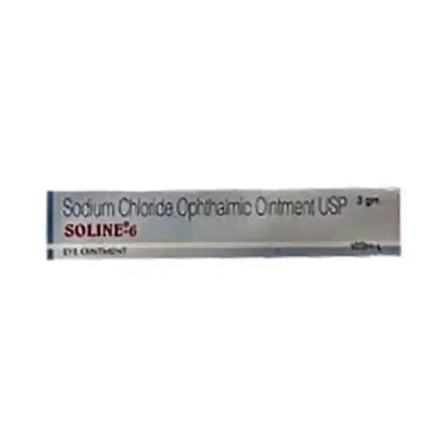 Soline 6 Eye Ointment (3 gm in 1 tube)