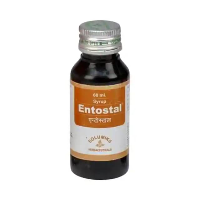 Solumiks Entostal Syrup (1 Bottle of 60 ml Syrup)