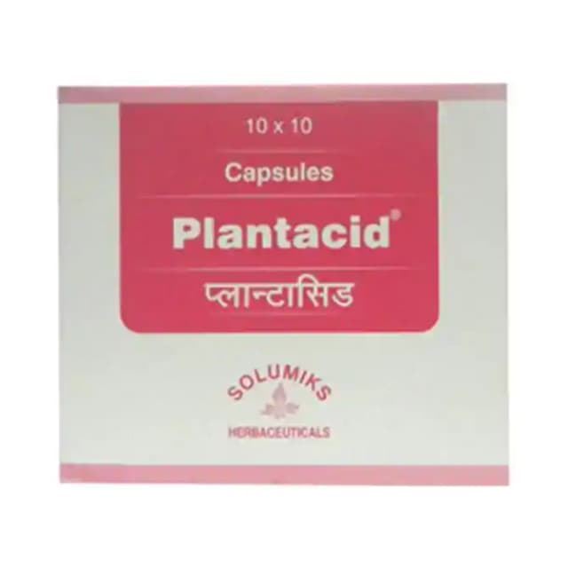 Solumiks Plantacid (1 Strip Of 10 capsules)
