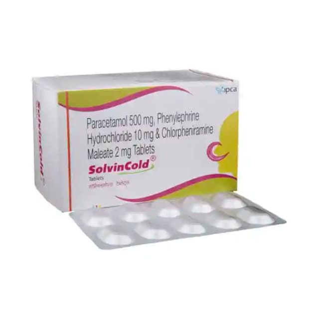 Solvin Cold (10 tablets in 1 strip)