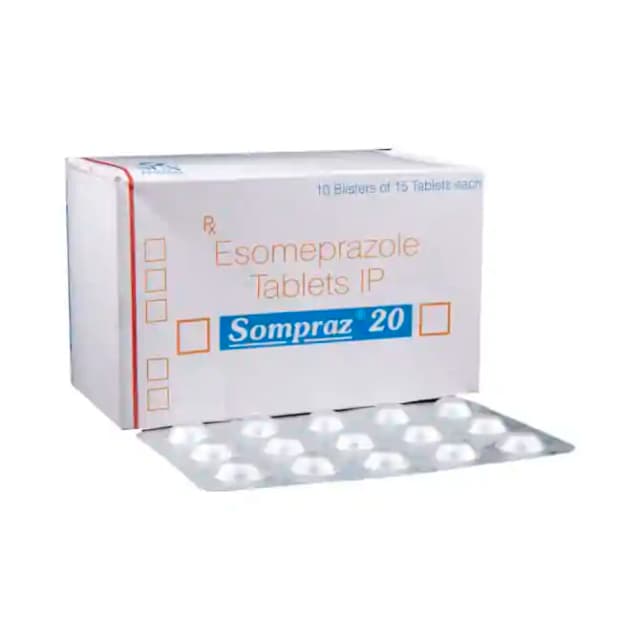 Sompraz 20 (15 tablets in 1 strip)