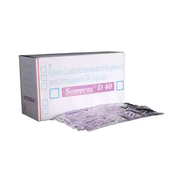 Sompraz D 40 SR (10 capsule sr in 1 strip)