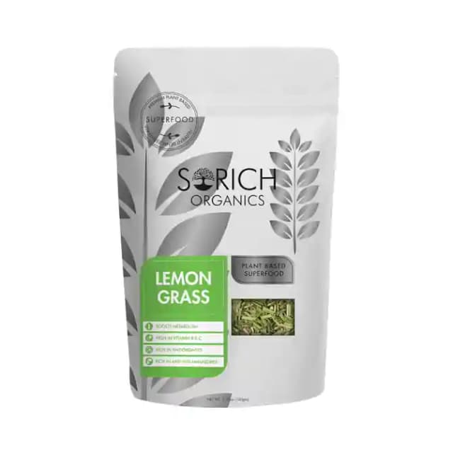 Sorich Organics Lemongrass Pure Herb (1 Packet Of 100 gm Pack)