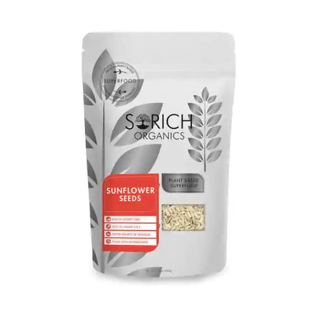 Sorich Organics Sunflower Seeds (1 Packet Of 200 gm Seeds)