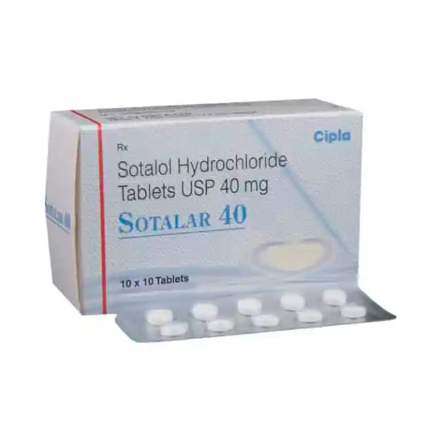 Sotalar 40 (10 tablets in 1 strip)