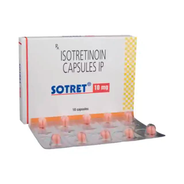 Sotret 10mg (10 soft gelatin capsules in 1 strip)