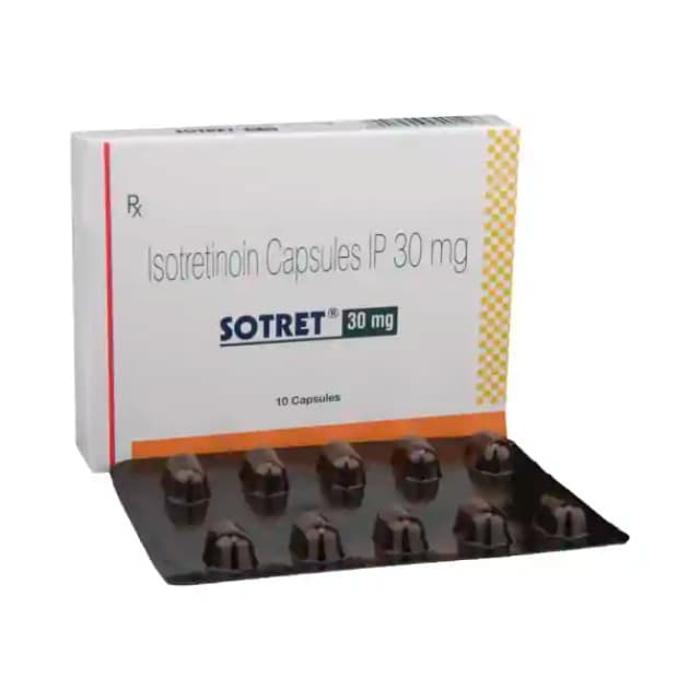Sotret 30mg (10 capsules in 1 strip)