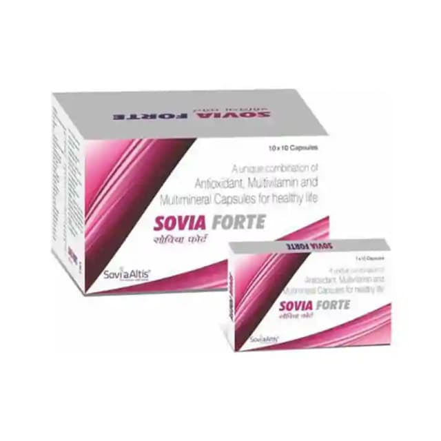 Sovia Forte (1 Strip Of 10 capsules)
