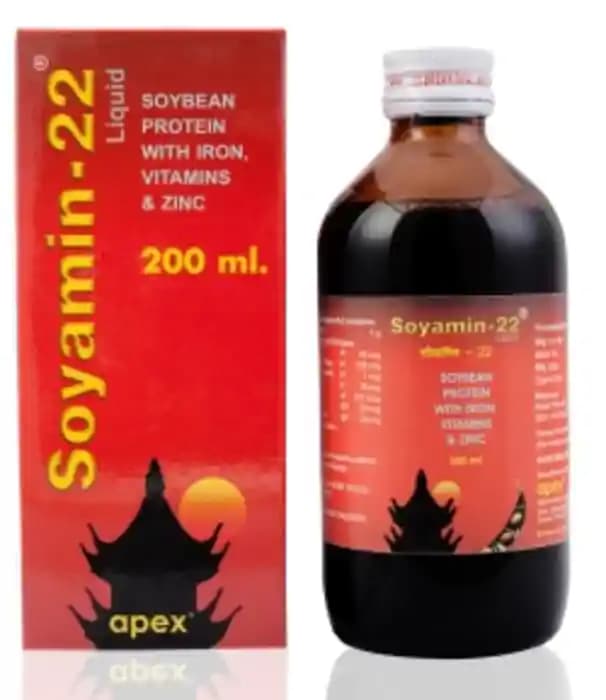 Soyamin 22 Syrup (1 Bottle of 200 ml Syrup)