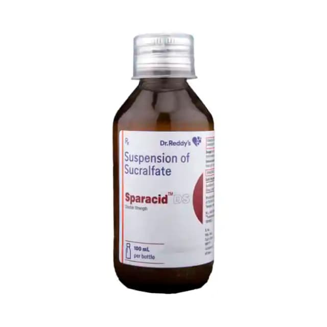 Sparacid DS Suspension (100 ml in 1 bottle)