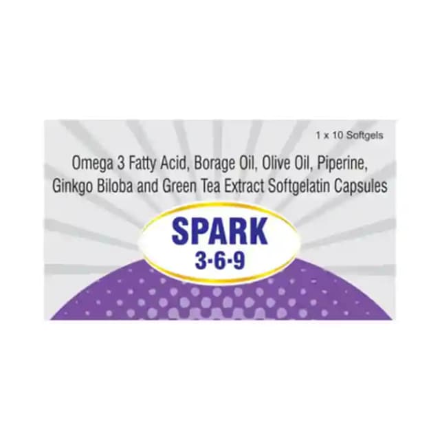 Spark 369 Soft Gelatin (1 Strip Of 10 soft gelatin capsules)
