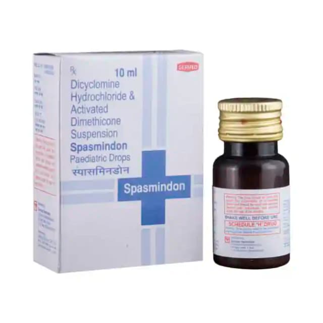 Spasmindon Paediatric Drops (10 ml in 1 bottle)