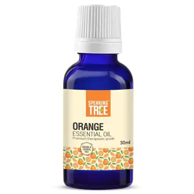 Speaking Tree Orange Essential Oil (1 Bottle of 30 ml Oil)