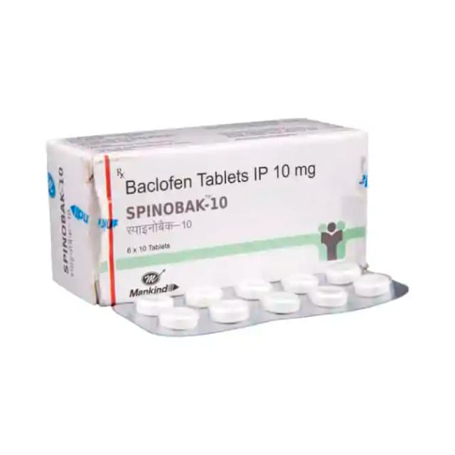 Spinobak 10 (10 tablets in 1 strip)
