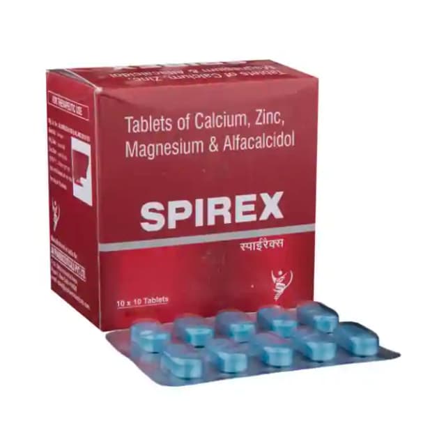 Spirex (1 Strip Of 10 tablets)