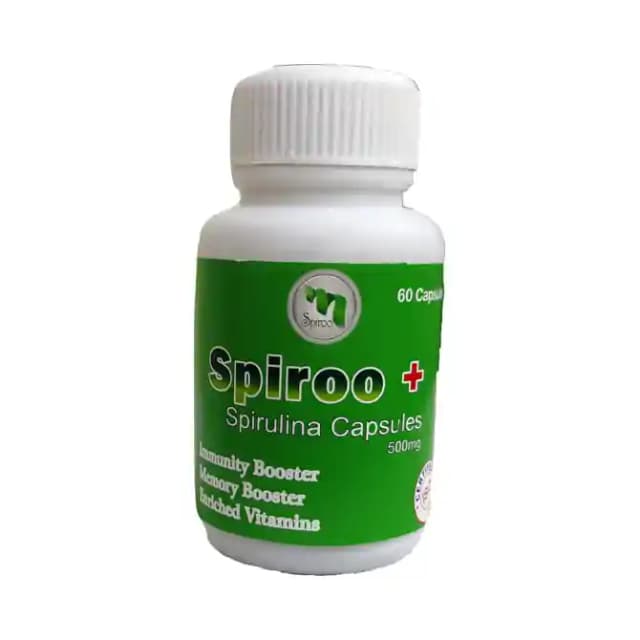 Spiroo+ 500mg (1 Bottle of 60 capsules)