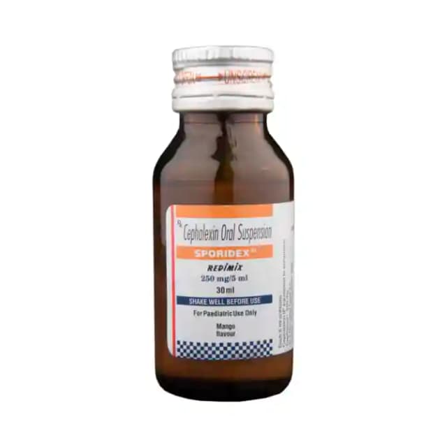 Sporidex Redimix Suspension (30 ml in 1 bottle)