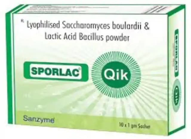 Sporlac Qik (1 Strip Of 10 tablets)
