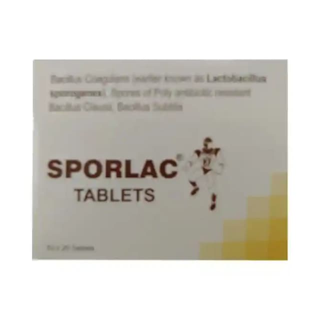 Sporlac (1 Strip Of 20 tablets)