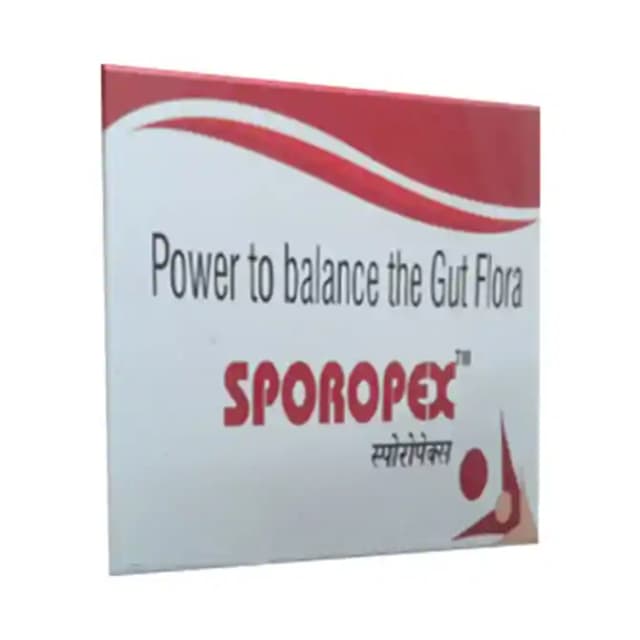 Sporopex (1 Strip Of 10 capsules)