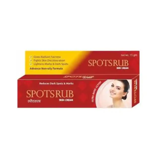 Spotsrub Skin Cream (1 Tube Of 15 gm Cream)