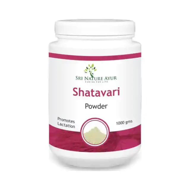 Sri Nature Ayur Shatavari Powder (1 Bottle of 1000 gm Powder)