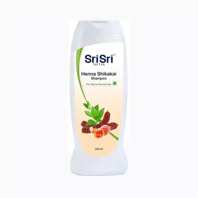 Sri Sri Tattva Henna Shikakai Shampoo (1 Bottle of 200 ml Shampoo)