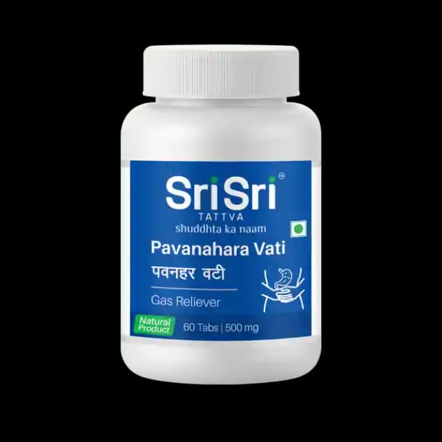Sri Sri Tattva Pavanahara Vati 500mg (1 Bottle of 60 tablets)